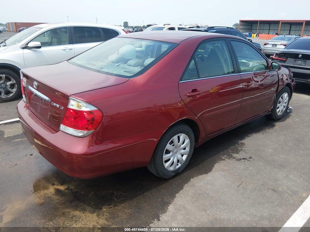 4T1BE32K85U053681 2005 TOYOTA CAMRY photo no. 4