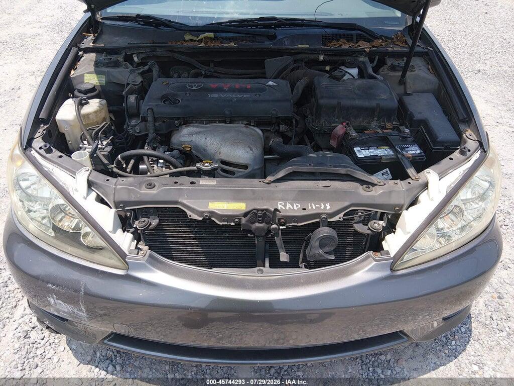 4T1BE32K05U513707 2005 TOYOTA CAMRY photo no. 10