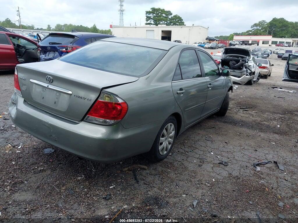 4T1BE30K65U994601 2005 TOYOTA CAMRY photo no. 4