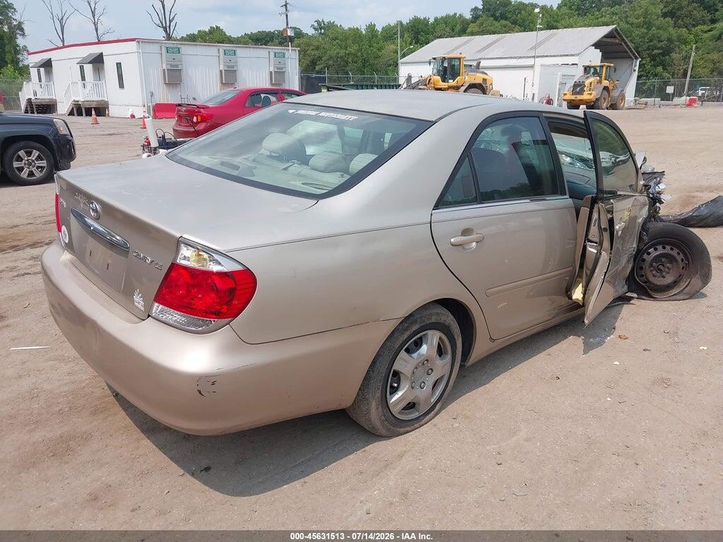 4T1BE32K05U077375 2005 TOYOTA CAMRY photo no. 4