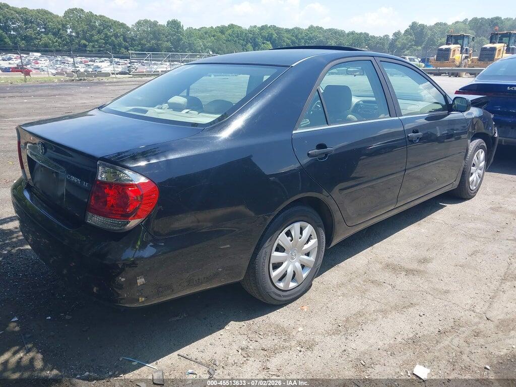 JTDBE30K553033529 2005 TOYOTA CAMRY photo no. 4