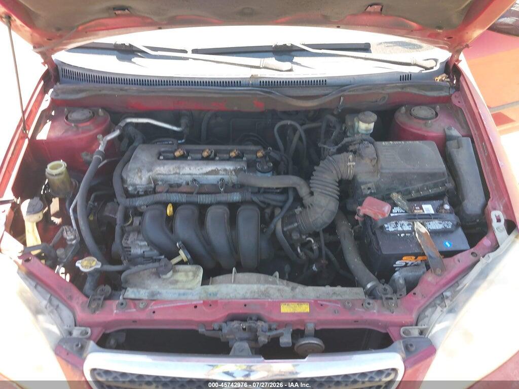JTDBR32E350053498 2005 TOYOTA COROLLA photo no. 10