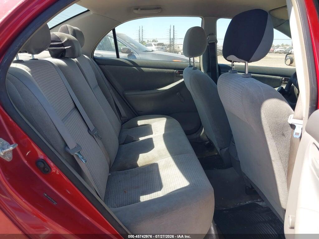 JTDBR32E350053498 2005 TOYOTA COROLLA photo no. 8