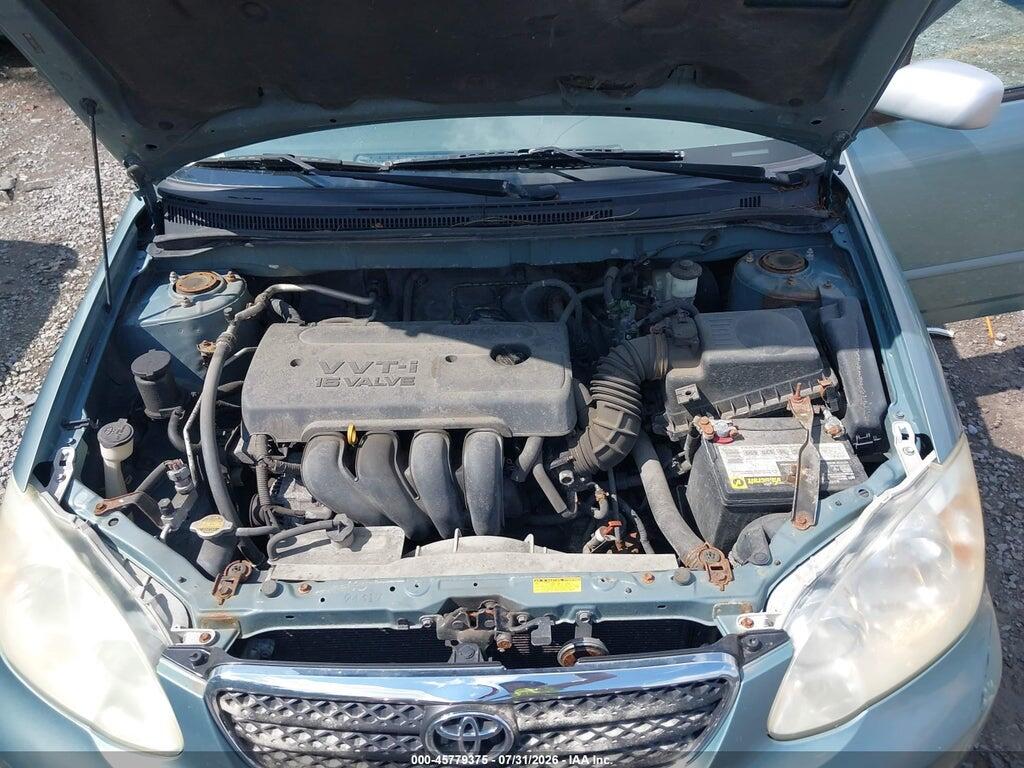 2T1BR32E25C553822 2005 TOYOTA COROLLA photo no. 10