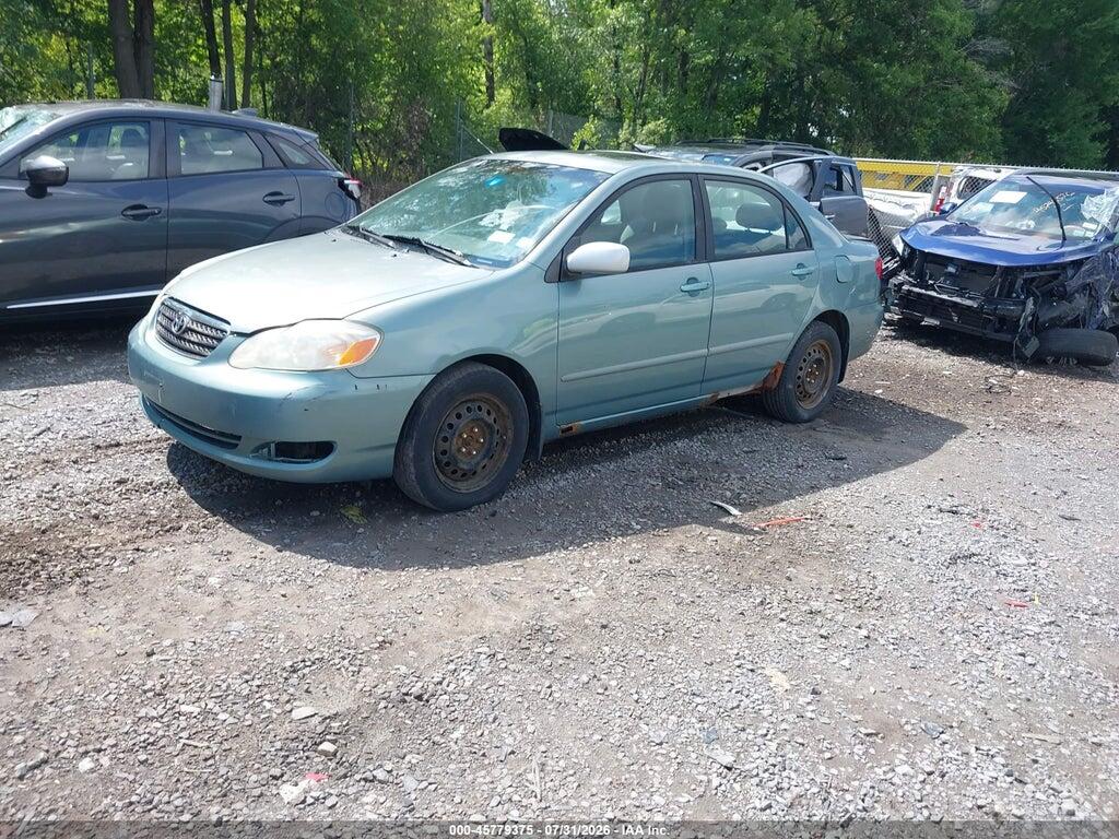 2T1BR32E25C553822 2005 TOYOTA COROLLA photo no. 2