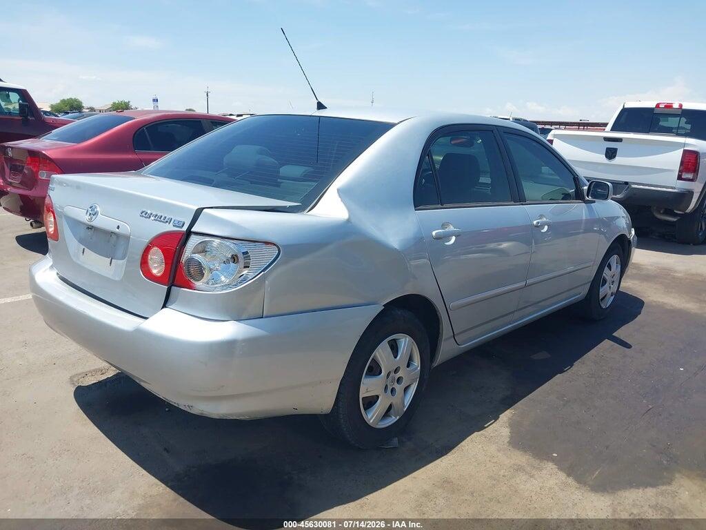 2T1BR30E45C387614 2005 TOYOTA COROLLA photo no. 4