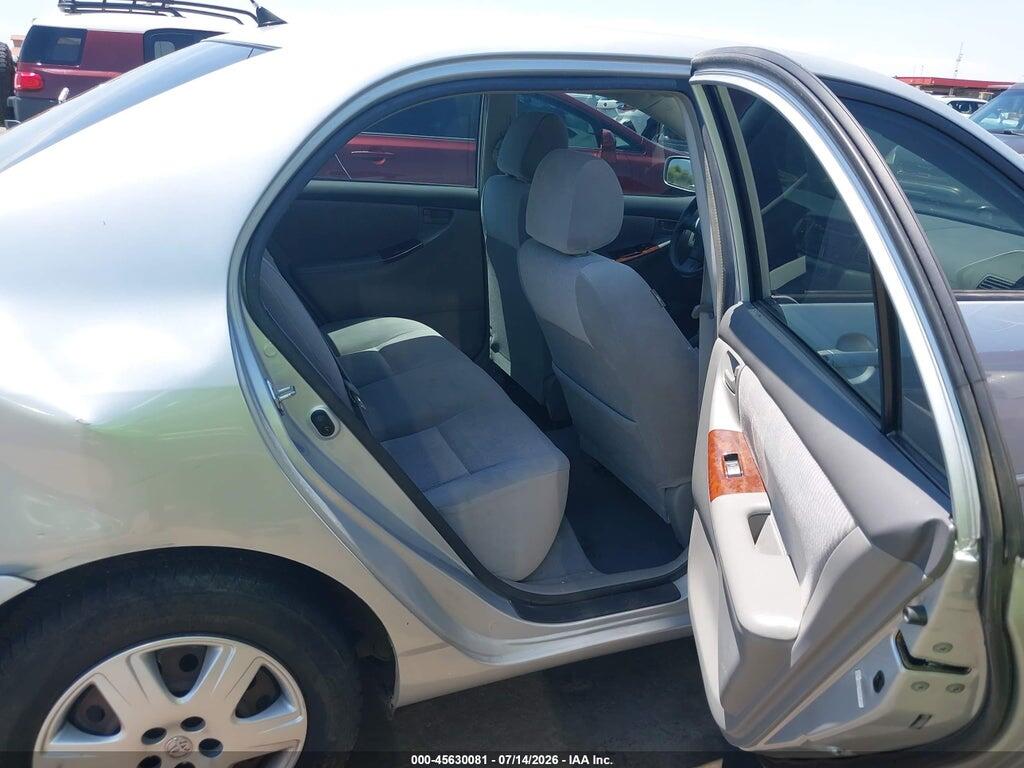 2T1BR30E45C387614 2005 TOYOTA COROLLA photo no. 8