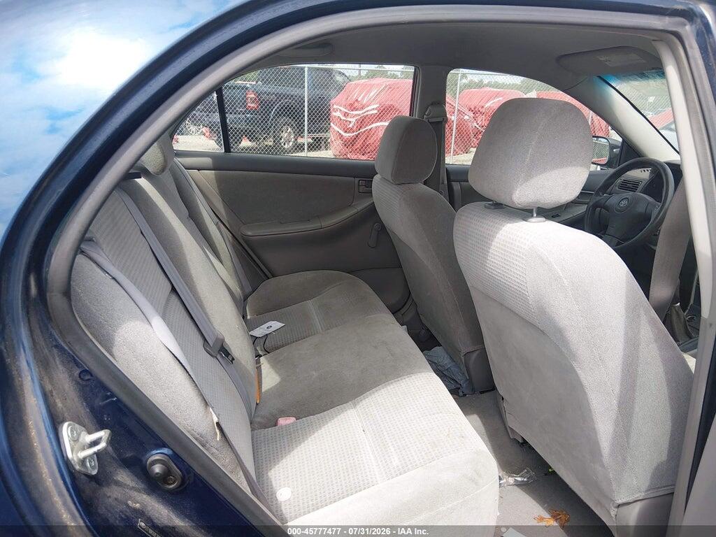 2T1BR32E35C428988 2005 TOYOTA COROLLA photo no. 8