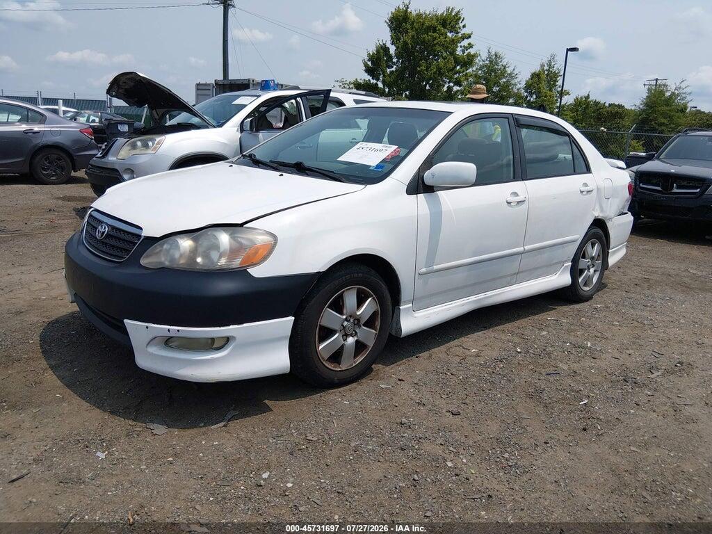 2T1BR32E65C403888 2005 TOYOTA COROLLA photo no. 2
