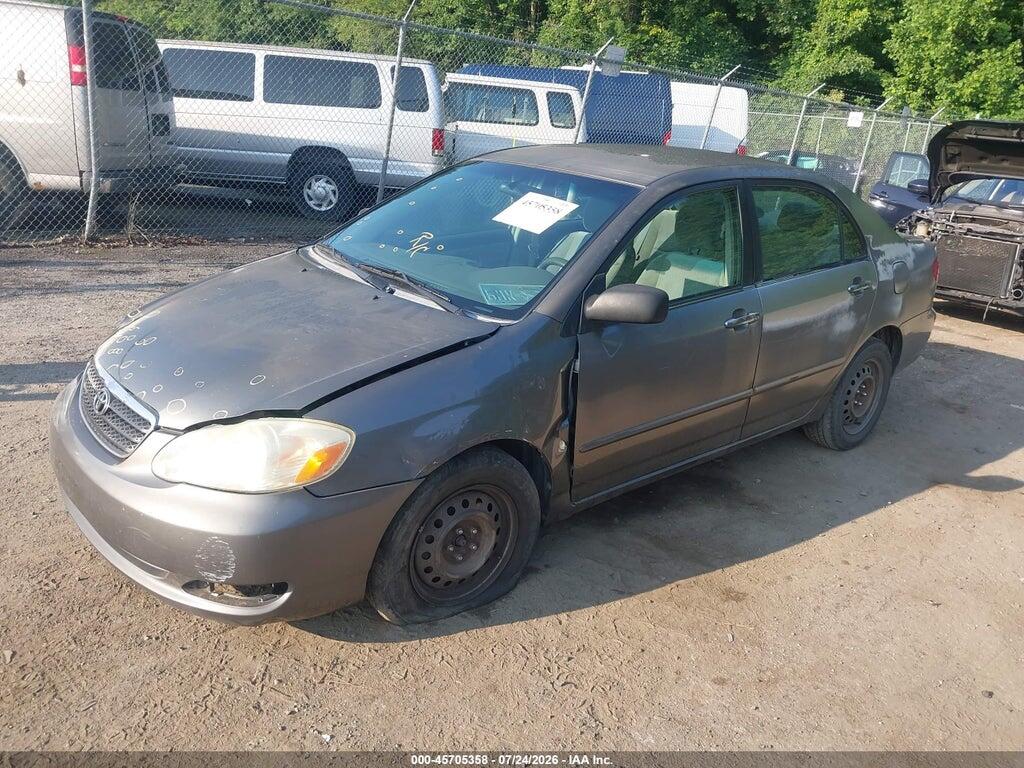 2T1BR30E65C488539 2005 TOYOTA COROLLA photo no. 2