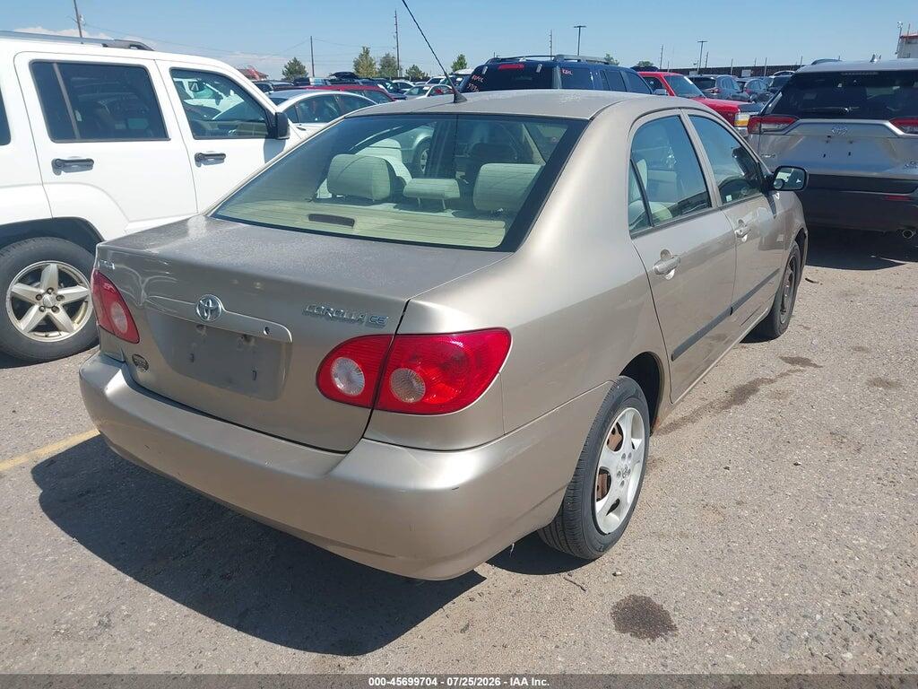 1NXBR32E05Z525256 2005 TOYOTA COROLLA photo no. 4