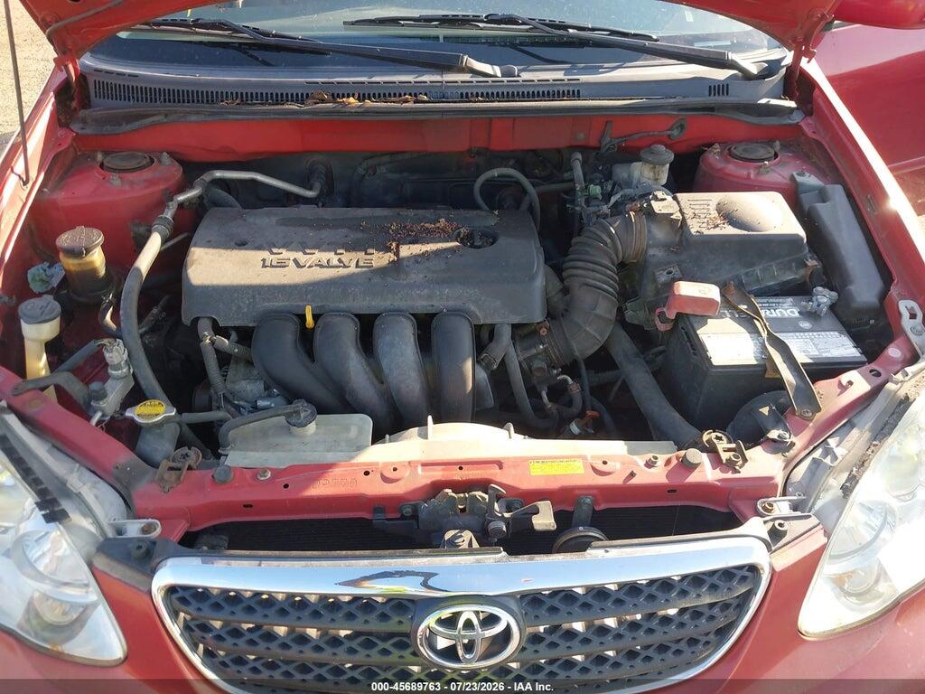 2T1BR32E65C371184 2005 TOYOTA COROLLA photo no. 10