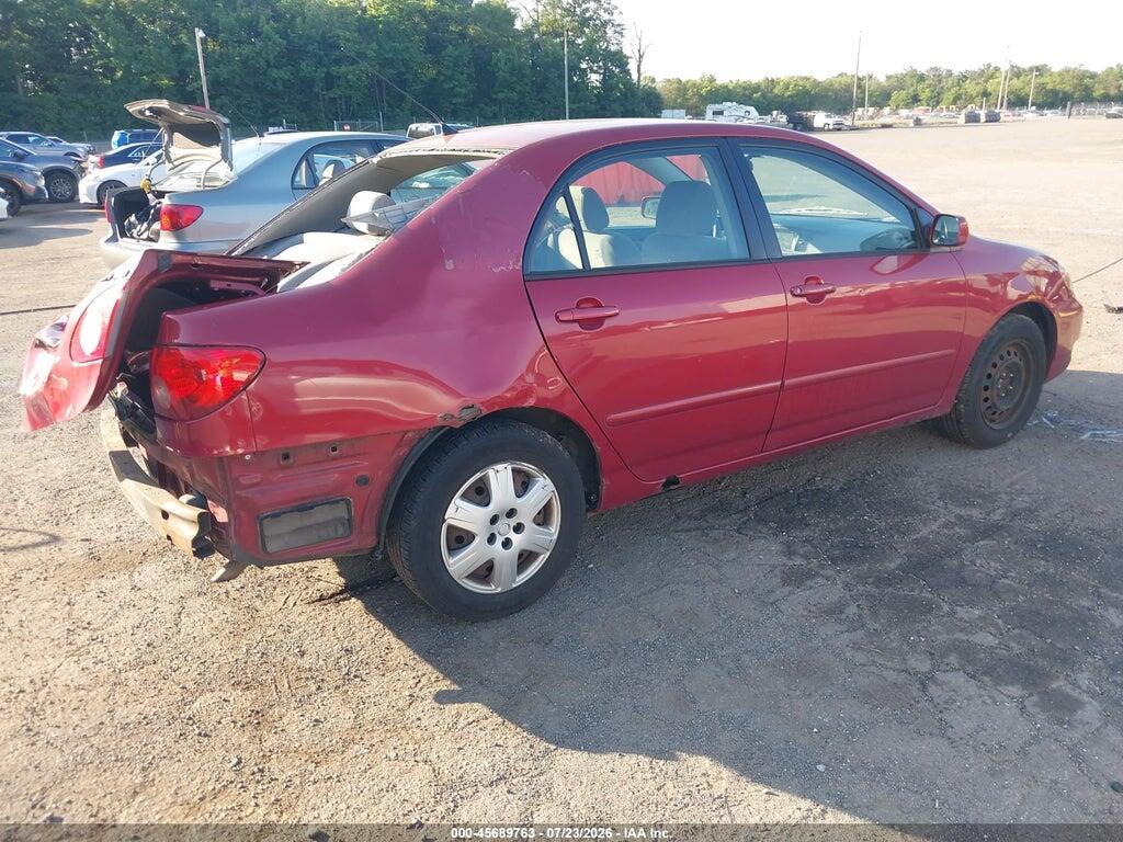 2T1BR32E65C371184 2005 TOYOTA COROLLA photo no. 4