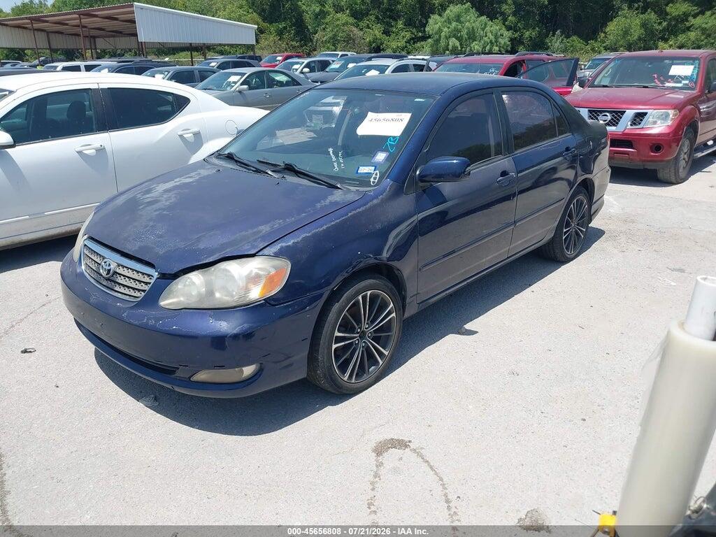 2T1BR32E75C323497 2005 TOYOTA COROLLA photo no. 2