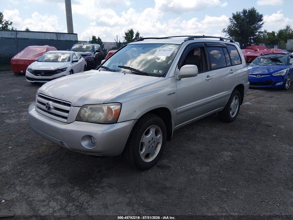 JTEEP21A450074657 2005 TOYOTA HIGHLANDER photo no. 2
