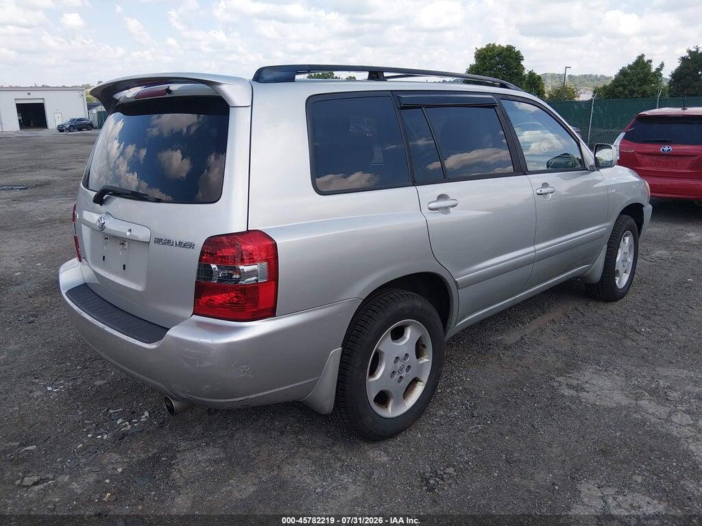 JTEEP21A450074657 2005 TOYOTA HIGHLANDER photo no. 4