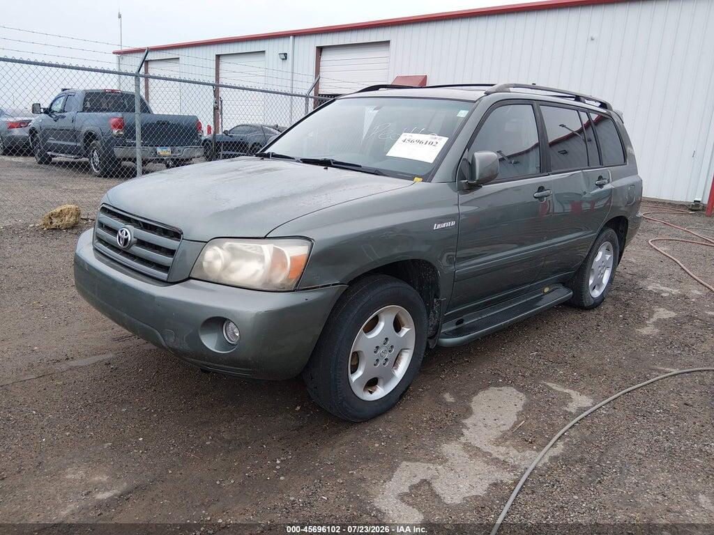 JTEDP21A050053218 2005 TOYOTA HIGHLANDER photo no. 2