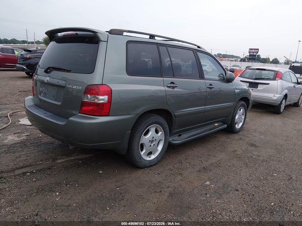 JTEDP21A050053218 2005 TOYOTA HIGHLANDER photo no. 4