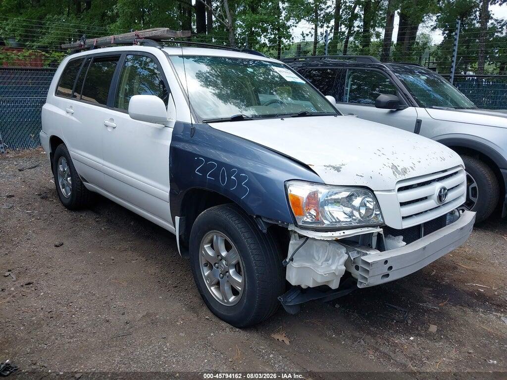 JTEDP21A550069835 2005 TOYOTA HIGHLANDER photo no. 1