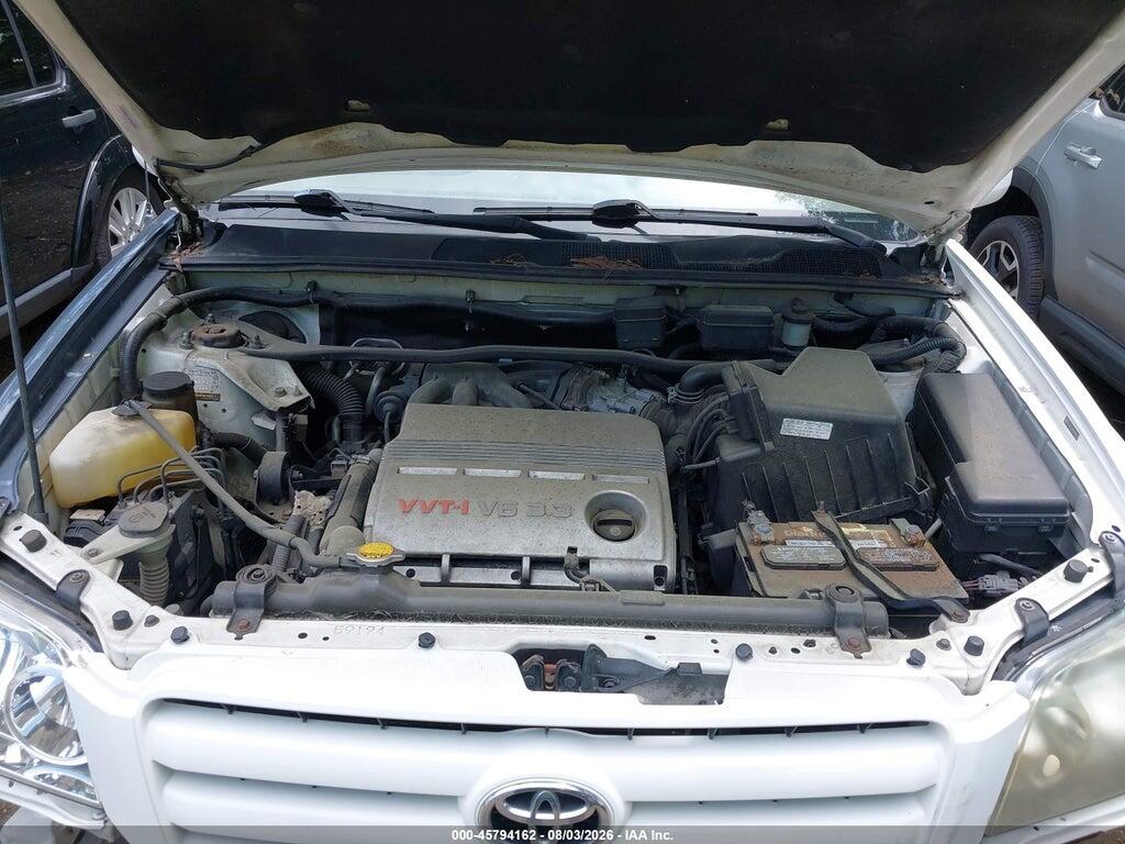 JTEDP21A550069835 2005 TOYOTA HIGHLANDER photo no. 10