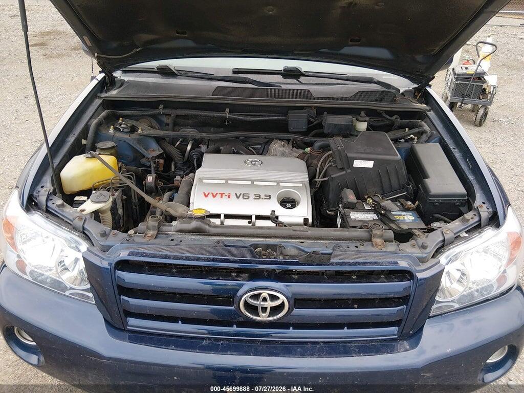 JTEEP21A350095984 2005 TOYOTA HIGHLANDER photo no. 10
