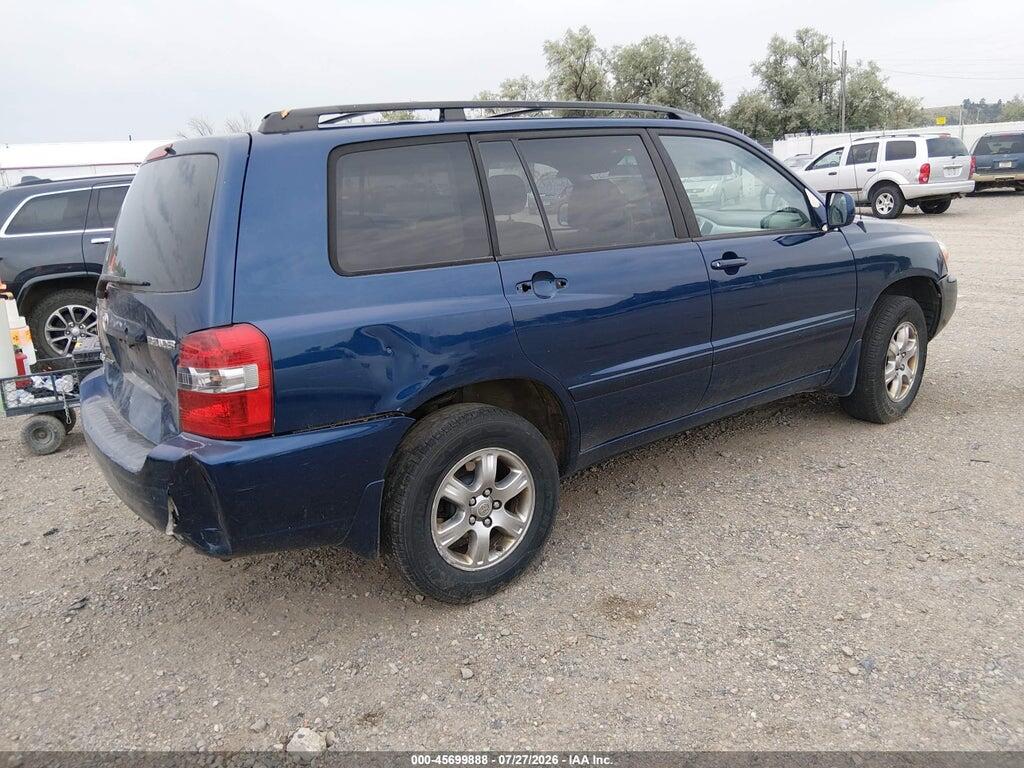 JTEEP21A350095984 2005 TOYOTA HIGHLANDER photo no. 4