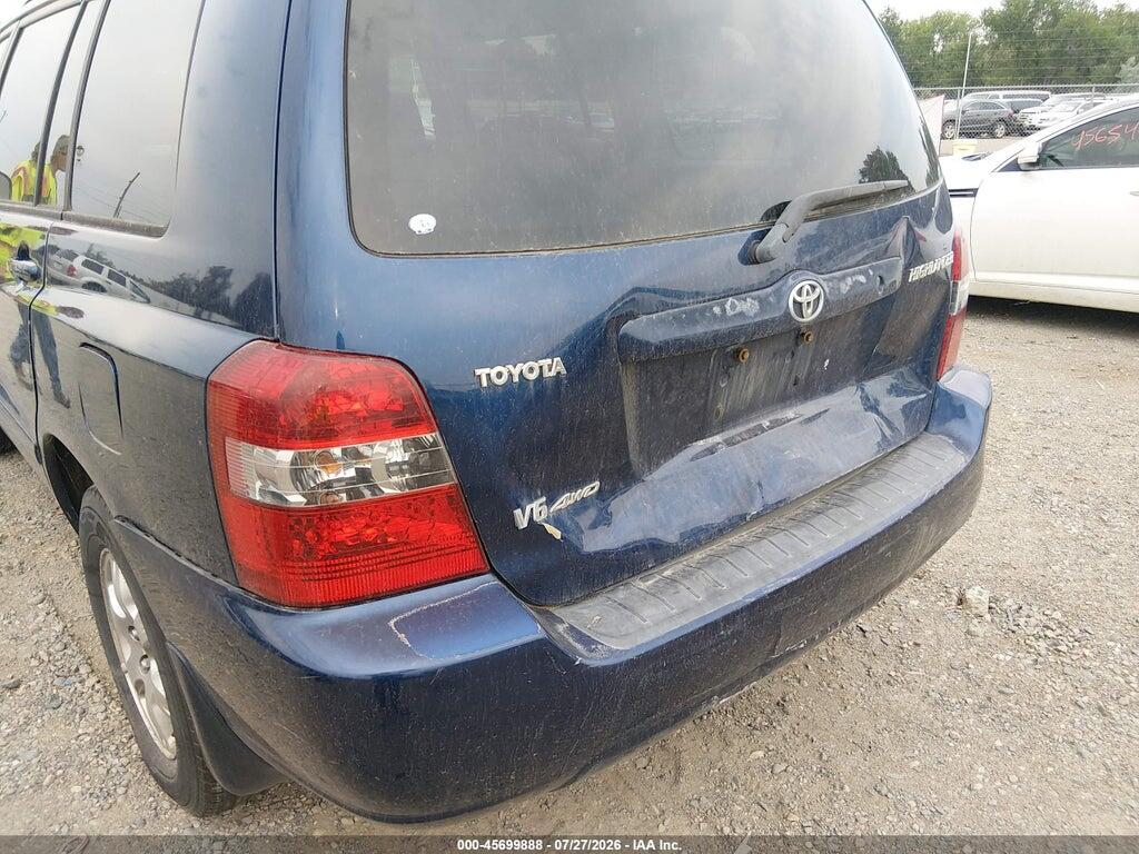 JTEEP21A350095984 2005 TOYOTA HIGHLANDER photo no. 6