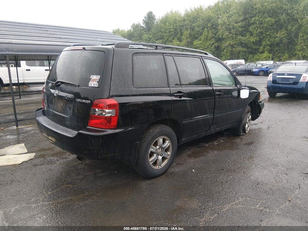 JTEEP21A350111908 2005 TOYOTA HIGHLANDER photo no. 4