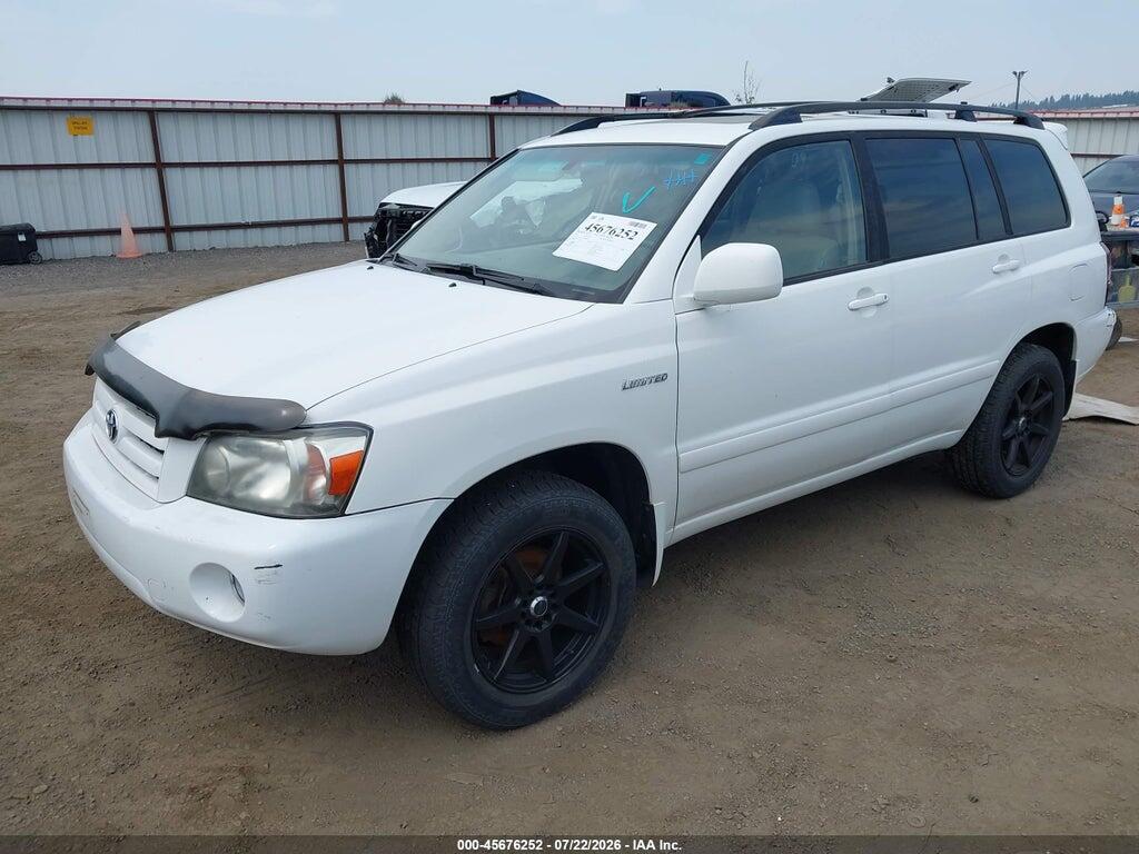 JTEEP21A350092406 2005 TOYOTA HIGHLANDER photo no. 2