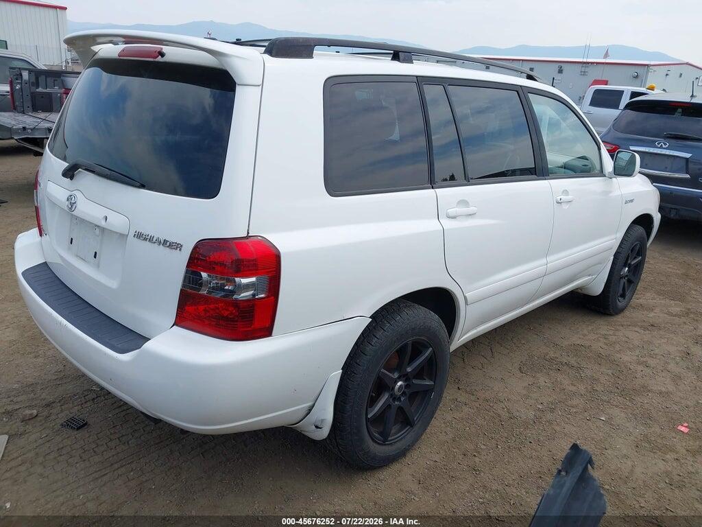 JTEEP21A350092406 2005 TOYOTA HIGHLANDER photo no. 4