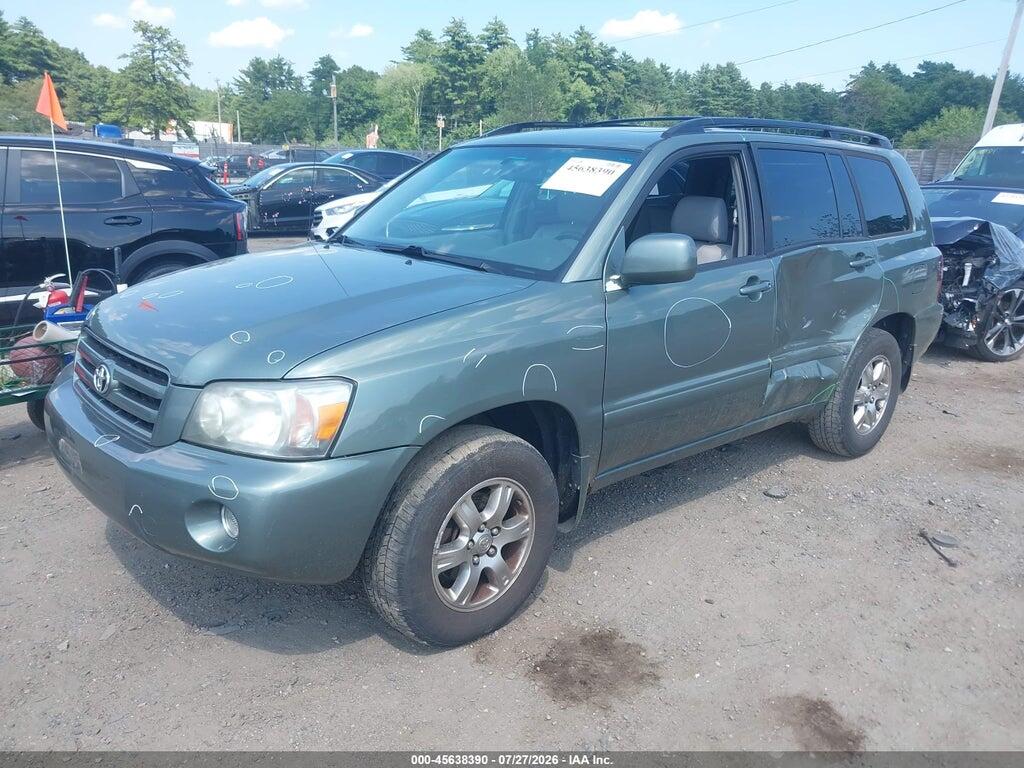 JTEEP21A050098017 2005 TOYOTA HIGHLANDER photo no. 2