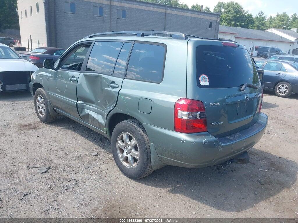 JTEEP21A050098017 2005 TOYOTA HIGHLANDER photo no. 3