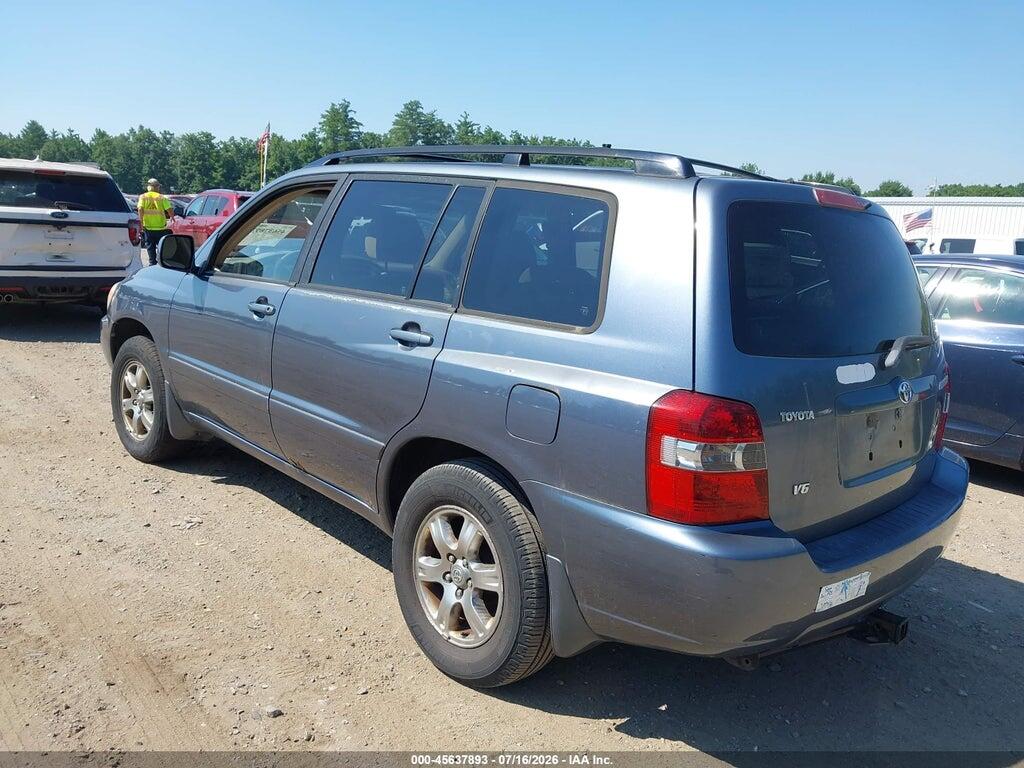 JTEDP21A450060706 2005 TOYOTA HIGHLANDER photo no. 3