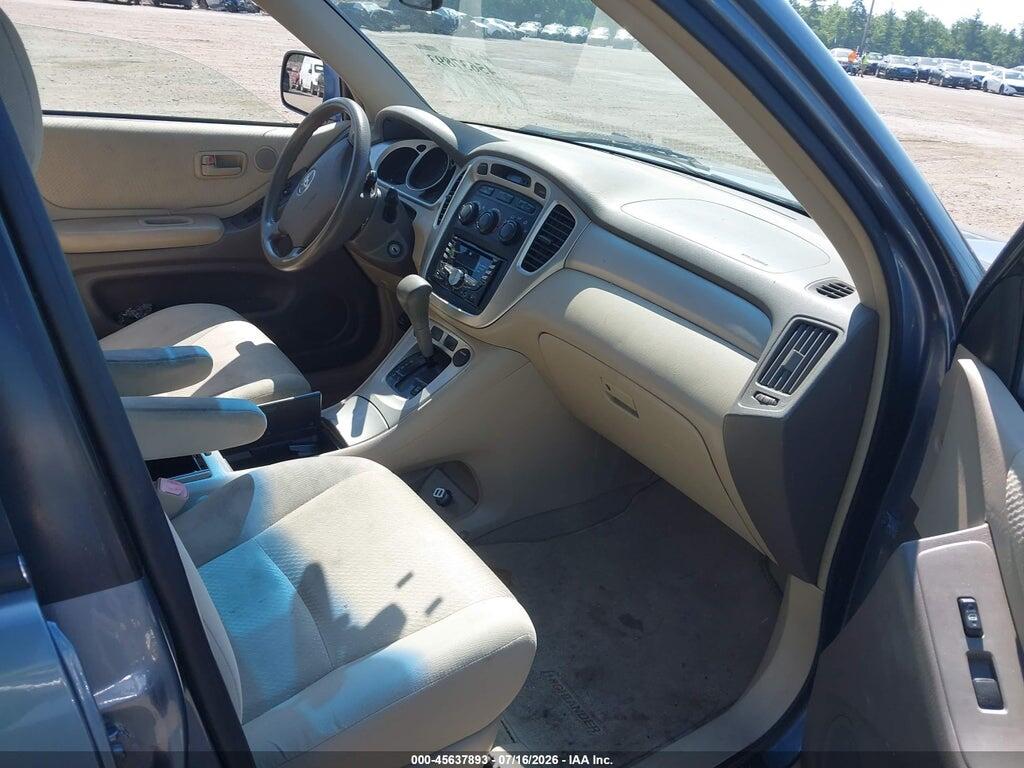 JTEDP21A450060706 2005 TOYOTA HIGHLANDER photo no. 5
