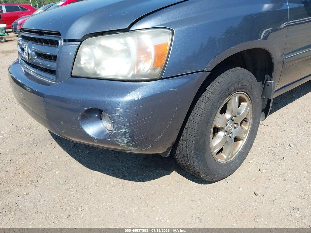 JTEDP21A450060706 2005 TOYOTA HIGHLANDER photo no. 6
