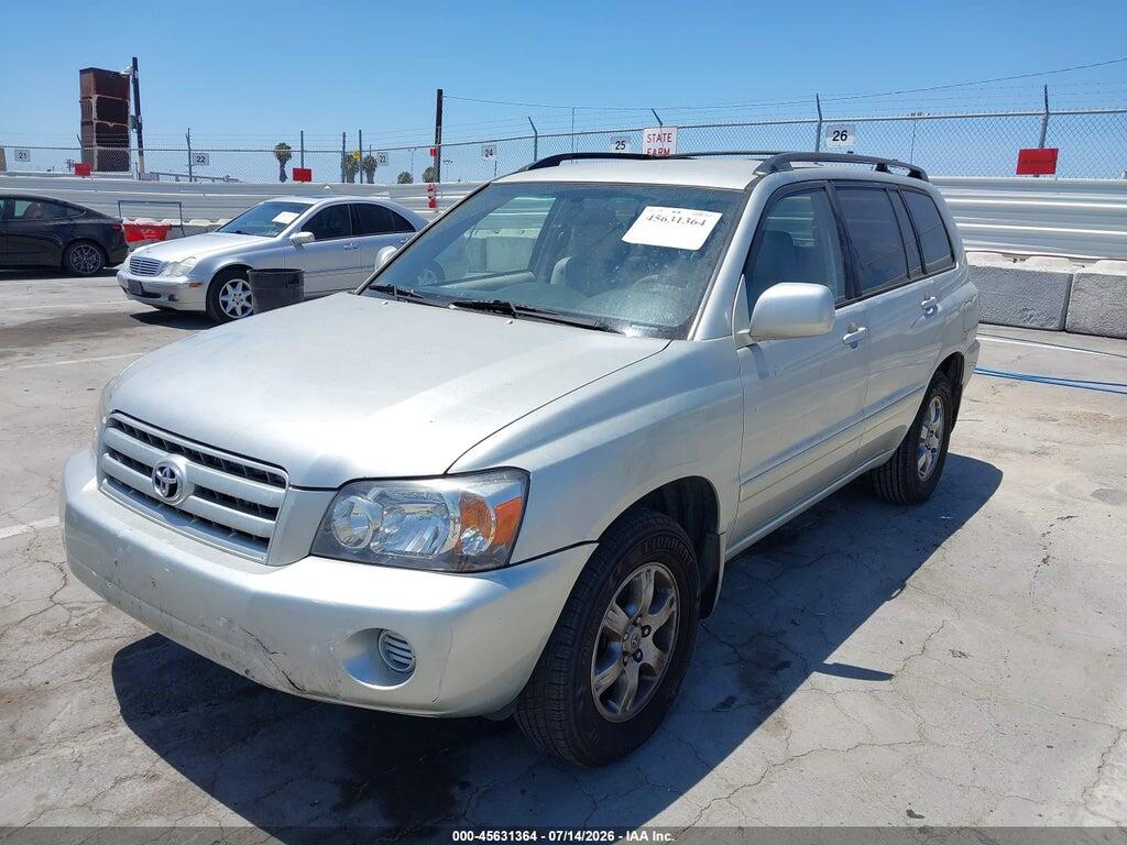 JTEDP21A550056549 2005 TOYOTA HIGHLANDER photo no. 2
