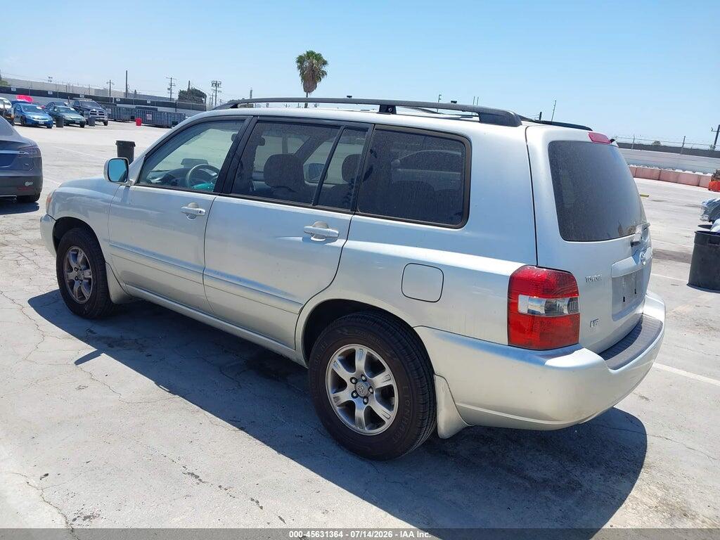 JTEDP21A550056549 2005 TOYOTA HIGHLANDER photo no. 3