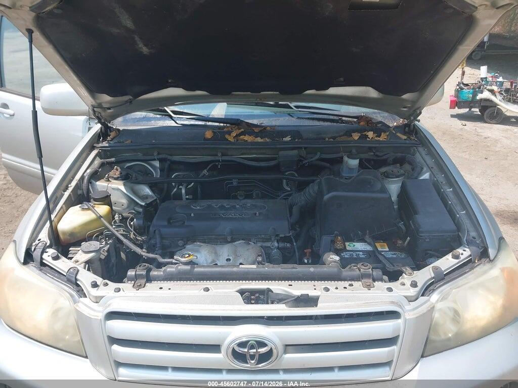 JTEGD21A250129754 2005 TOYOTA HIGHLANDER photo no. 10
