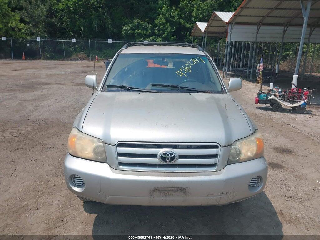 JTEGD21A250129754 2005 TOYOTA HIGHLANDER photo no. 12