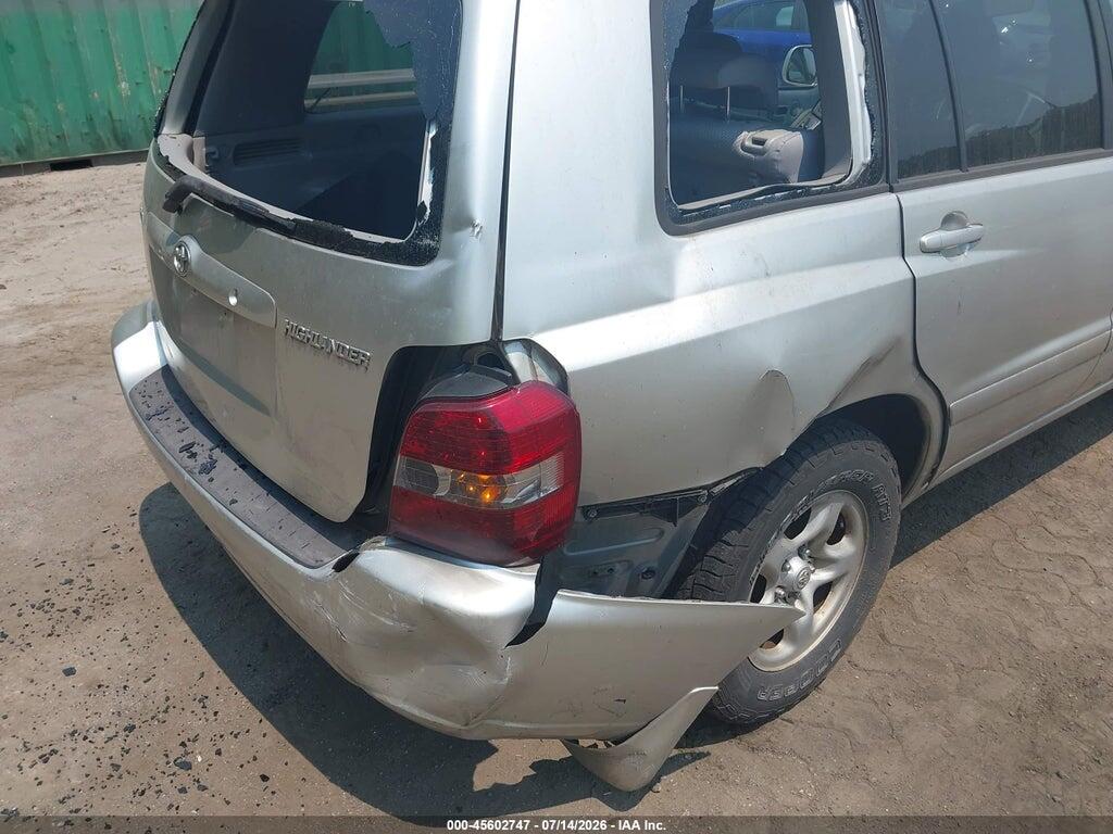 JTEGD21A250129754 2005 TOYOTA HIGHLANDER photo no. 6