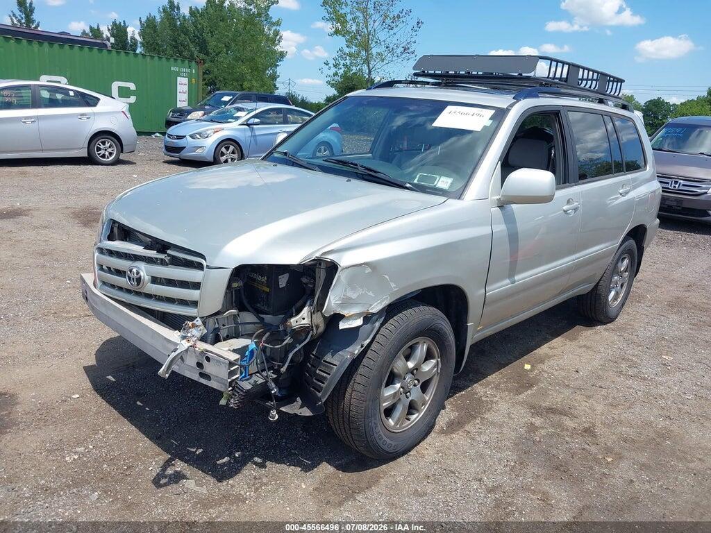 JTEEP21A150109297 2005 TOYOTA HIGHLANDER photo no. 2