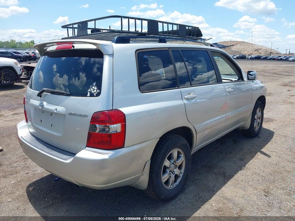JTEEP21A150109297 2005 TOYOTA HIGHLANDER photo no. 4