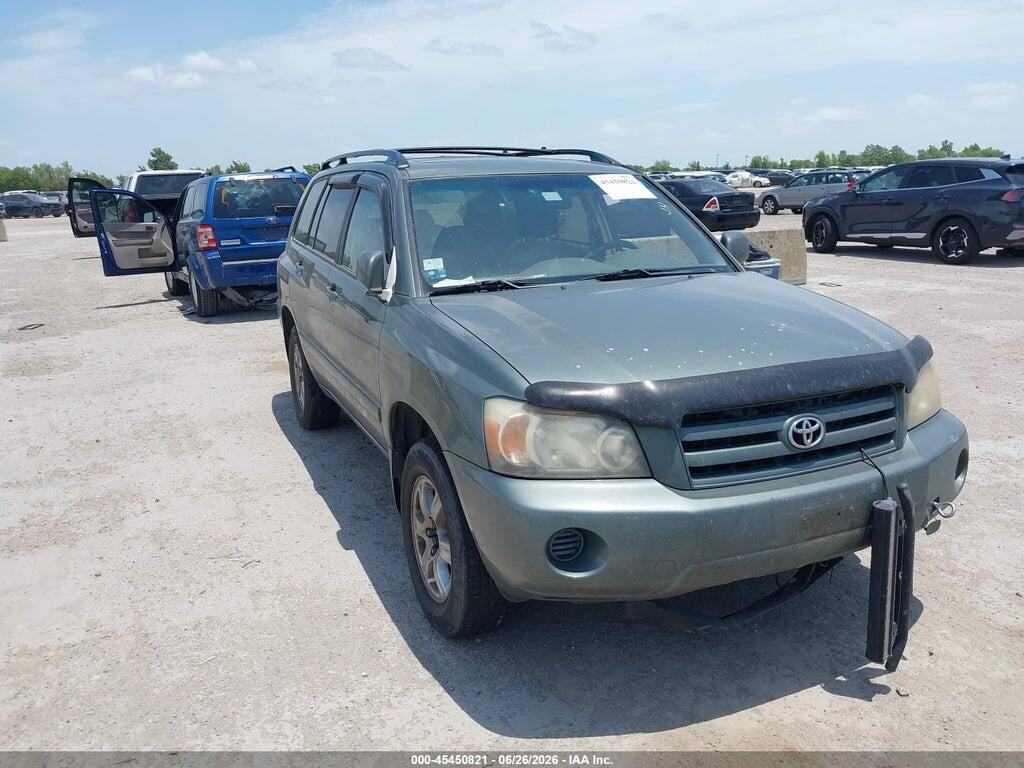 JTEGP21A750072572 2005 TOYOTA HIGHLANDER photo no. 1