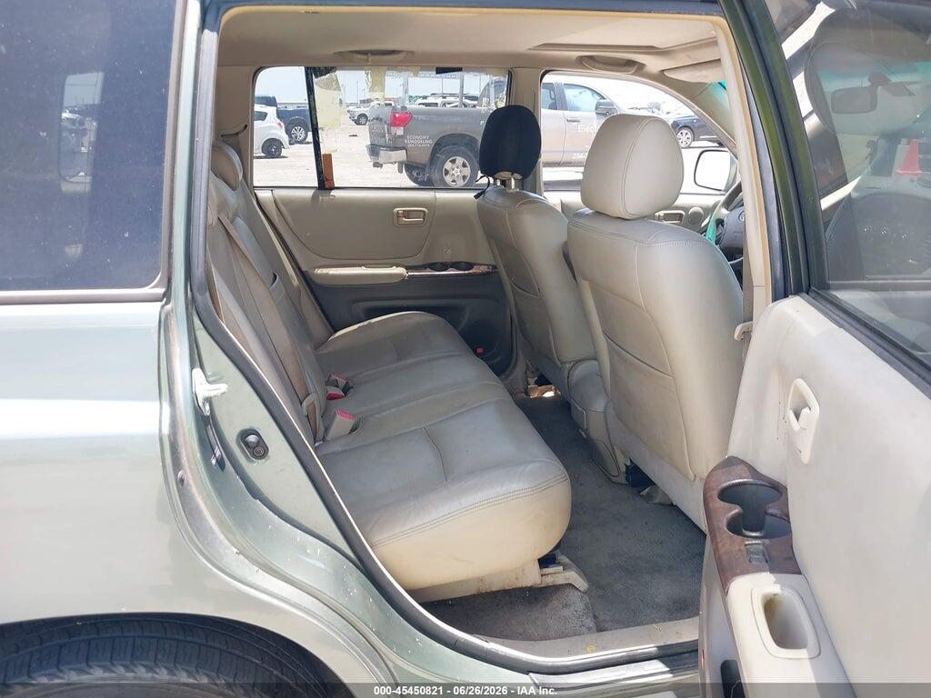 JTEGP21A750072572 2005 TOYOTA HIGHLANDER photo no. 8