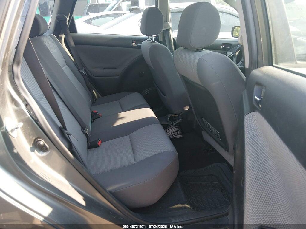 2T1LR32E35C397021 2005 TOYOTA MATRIX photo no. 8