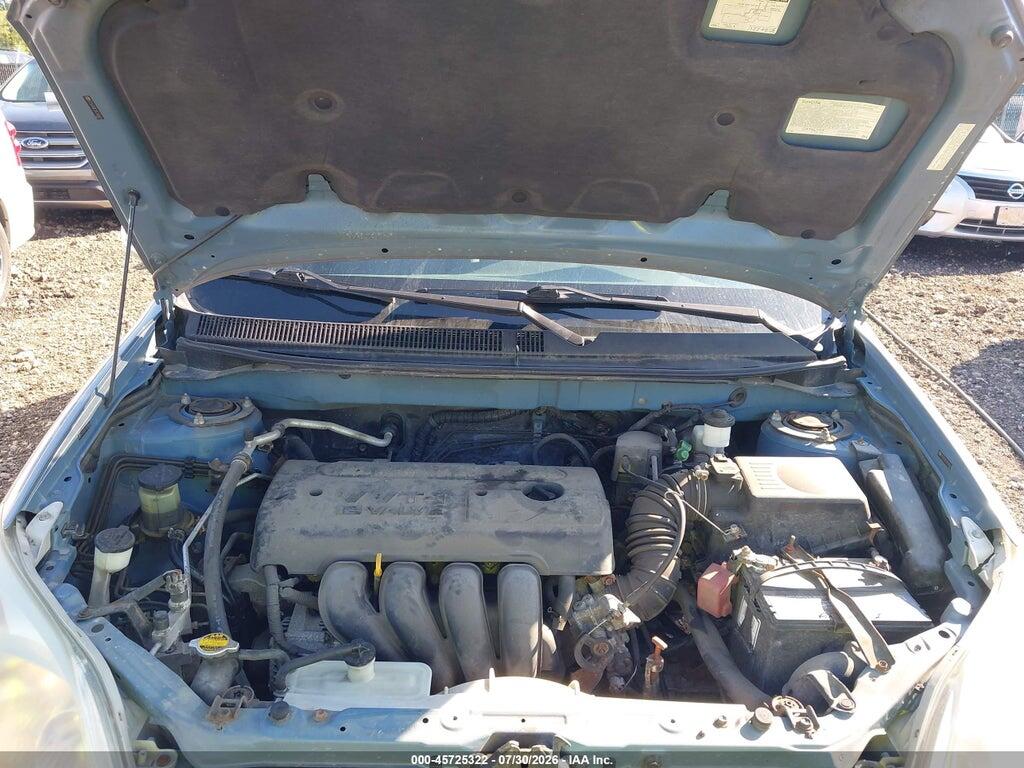 2T1LR30E35C395661 2005 TOYOTA MATRIX photo no. 10