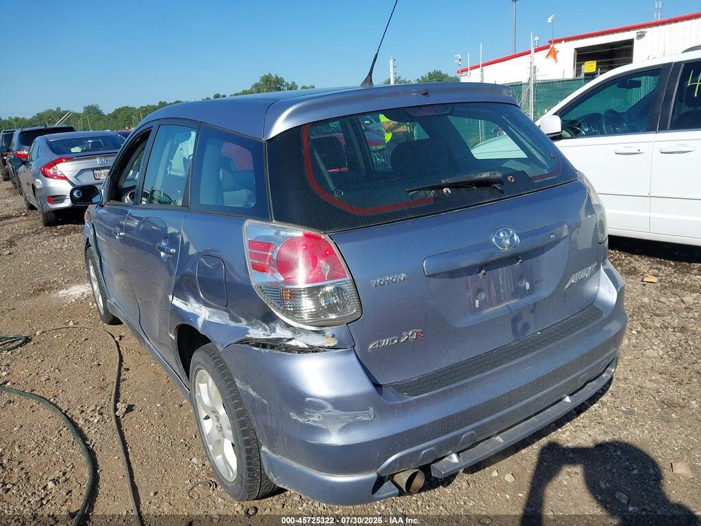 2T1LR30E35C395661 2005 TOYOTA MATRIX photo no. 3