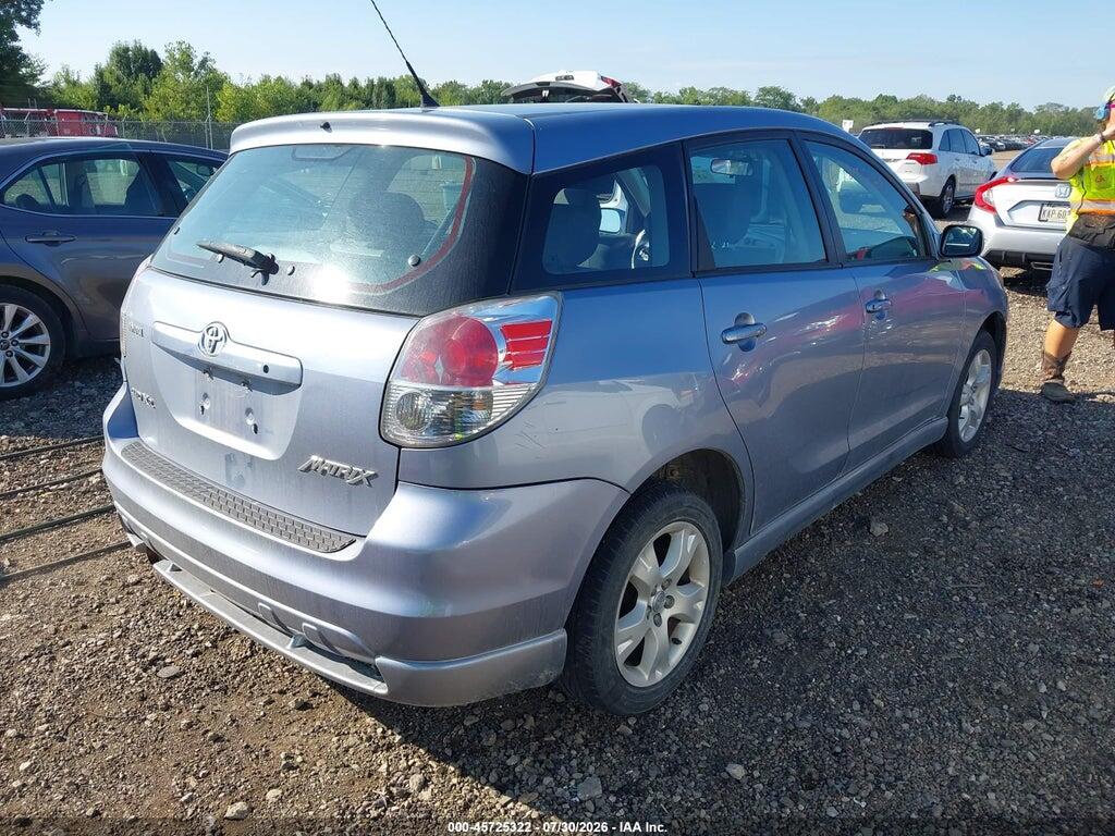 2T1LR30E35C395661 2005 TOYOTA MATRIX photo no. 4