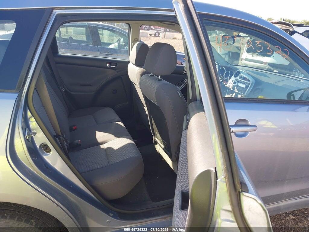 2T1LR30E35C395661 2005 TOYOTA MATRIX photo no. 8