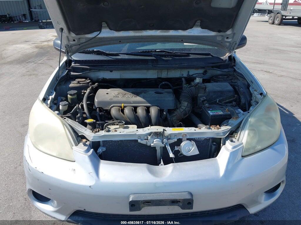 2T1KR32E35C443197 2005 TOYOTA MATRIX photo no. 10